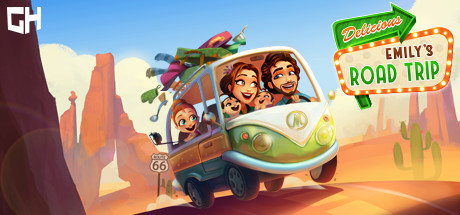 Steam header art for Delicious - Emily's Road Trip