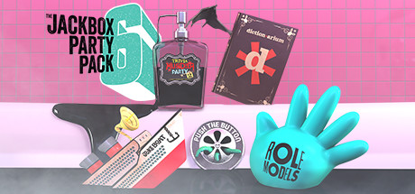 Steam header art for The Jackbox Party Pack 6