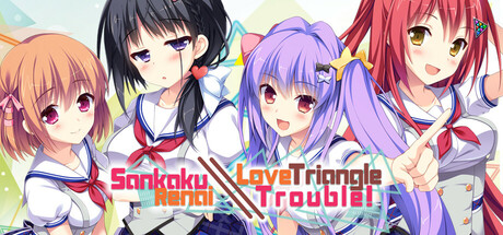 Steam header art for Sankaku Renai: Love Triangle Trouble