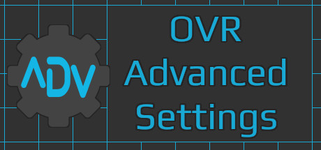 Steam header art for OVR Advanced Settings