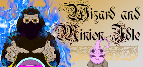 Steam header art for Wizard And Minion Idle
