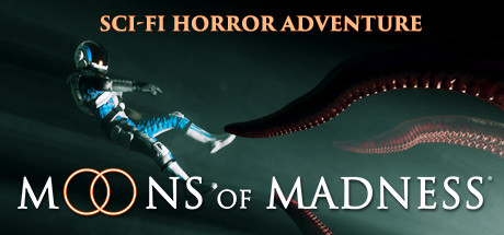 Steam header art for Moons of Madness