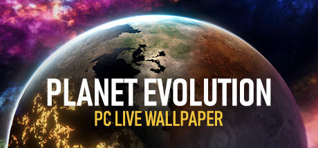 Steam header art for Planet Evolution PC Live Wallpaper