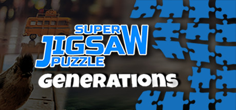 Steam header art for Super Jigsaw Puzzle: Generations