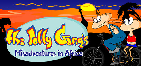 Steam header art for The Jolly Gang's Misadventures in Africa