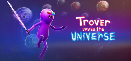 Steam header art for Trover Saves the Universe