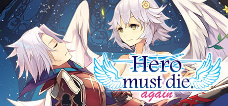 Steam header art for Hero must die. again