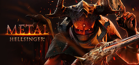 Steam header art for Metal: Hellsinger