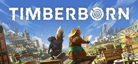 Steam header art for Timberborn