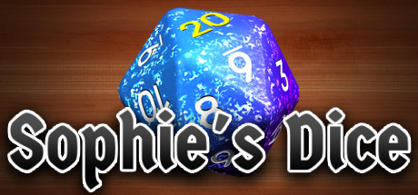 Steam header art for Sophie's Dice