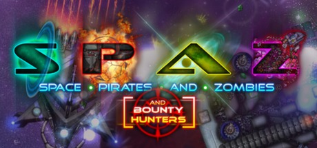 Steam header art for Space Pirates and Zombies