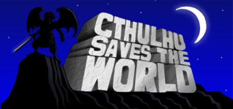 Steam header art for Cthulhu Saves the World
