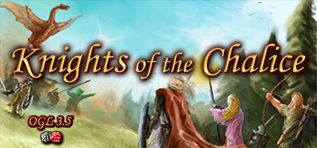 Steam header art for Knights of the Chalice