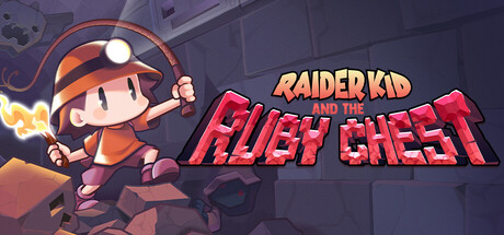 Steam header art for Raider Kid and the Ruby Chest