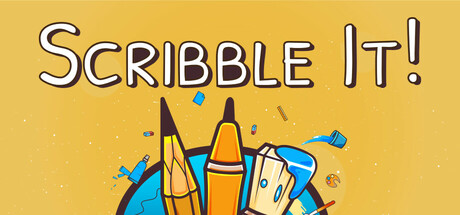 Steam header art for Scribble It!