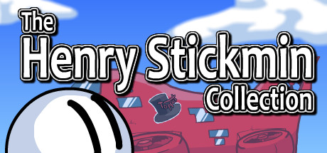 Steam header art for The Henry Stickmin Collection