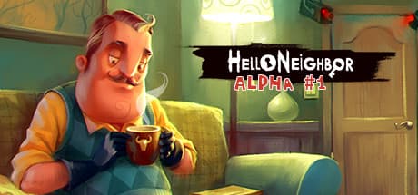 Steam header art for Hello Neighbor Alpha 1