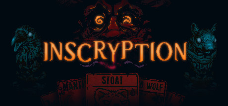Steam header art for Inscryption