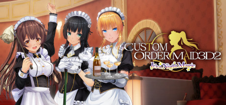 Steam header art for CUSTOM ORDER MAID 3D2 It's a Night Magic