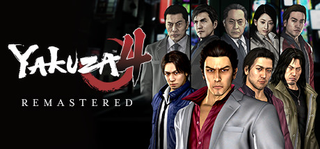 Steam header art for Yakuza 4 Remastered