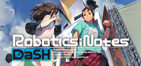 Steam header art for ROBOTICS;NOTES DaSH