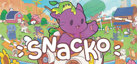 Steam header art for Snacko