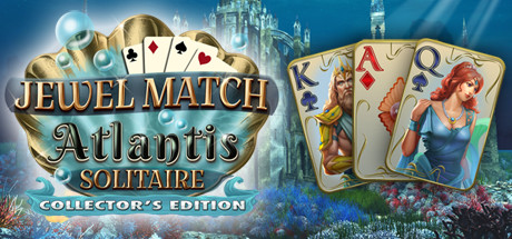Steam header art for Jewel Match Atlantis Solitaire - Collector's Edition