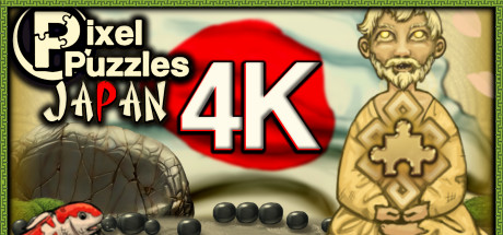Steam header art for Pixel Puzzles 4k: Japan