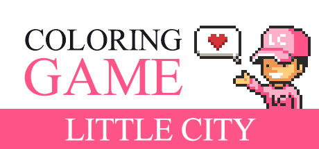 Steam header art for Coloring Game: Little City
