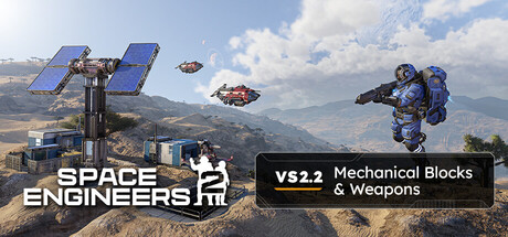 Steam header art for Space Engineers 2