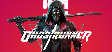 Steam header art for Ghostrunner