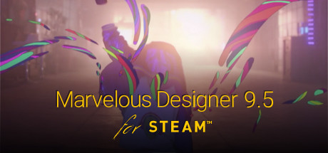 Steam header art for Marvelous Designer 9 for Steam