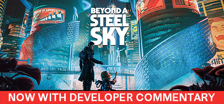 Steam header art for Beyond a Steel Sky