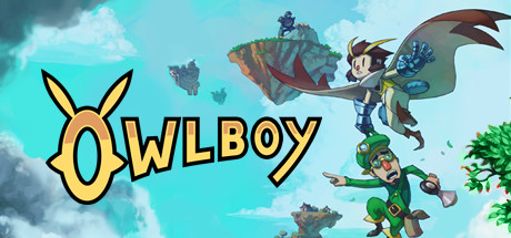 Steam header art for Owlboy