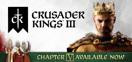 Steam header art for Crusader Kings III