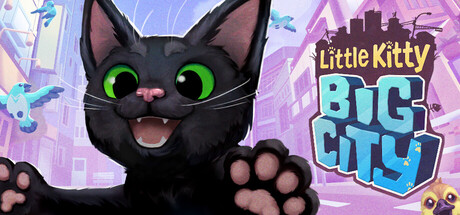 Steam header art for Little Kitty, Big City
