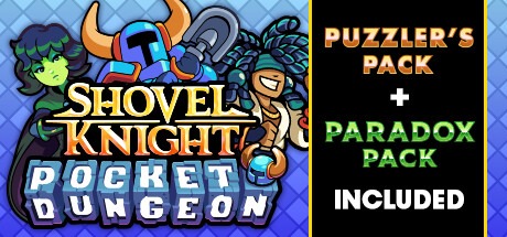 Steam header art for Shovel Knight Pocket Dungeon