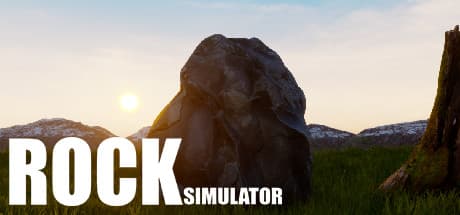 Steam header art for Rock Simulator