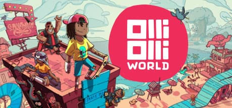 Steam header art for OlliOlli World