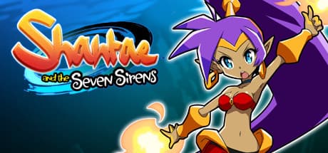 Steam header art for Shantae and the Seven Sirens
