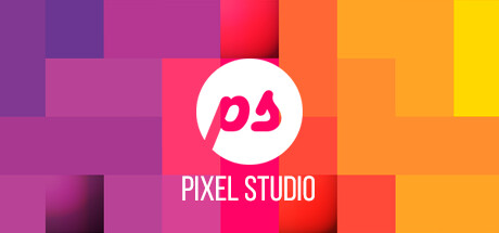 Steam header art for Pixel Studio - best pixel art editor