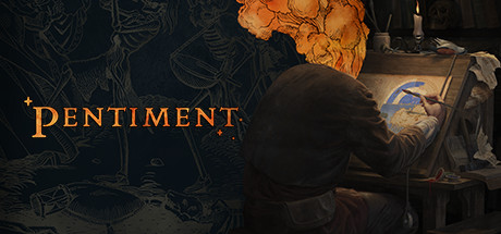 Steam header art for Pentiment