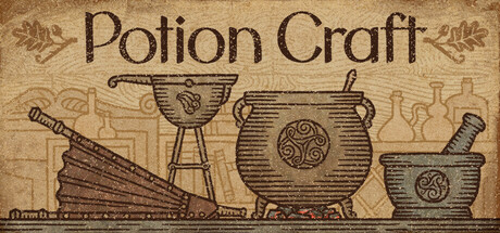 Steam header art for Potion Craft: Alchemist Simulator