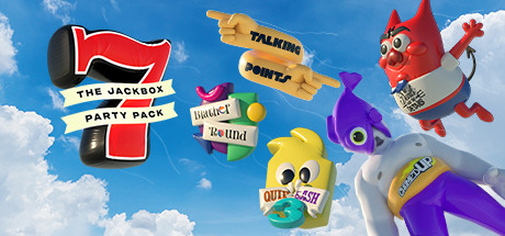 Steam header art for The Jackbox Party Pack 7
