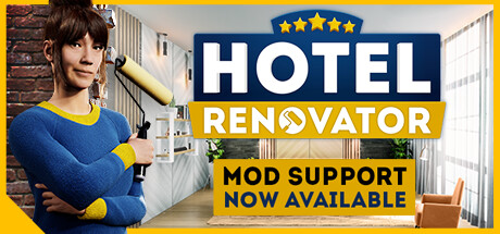 Steam header art for Hotel Renovator