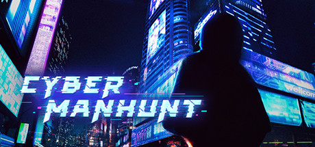 Steam header art for Cyber Manhunt
