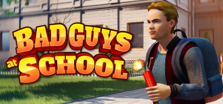 Steam header art for Bad Guys at School