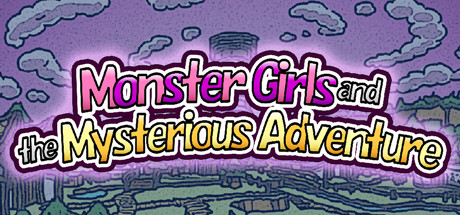 Steam header art for Monster Girls and the Mysterious Adventure
