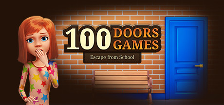 Steam header art for 100 Doors Game - Escape from School