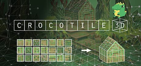 Steam header art for Crocotile 3D